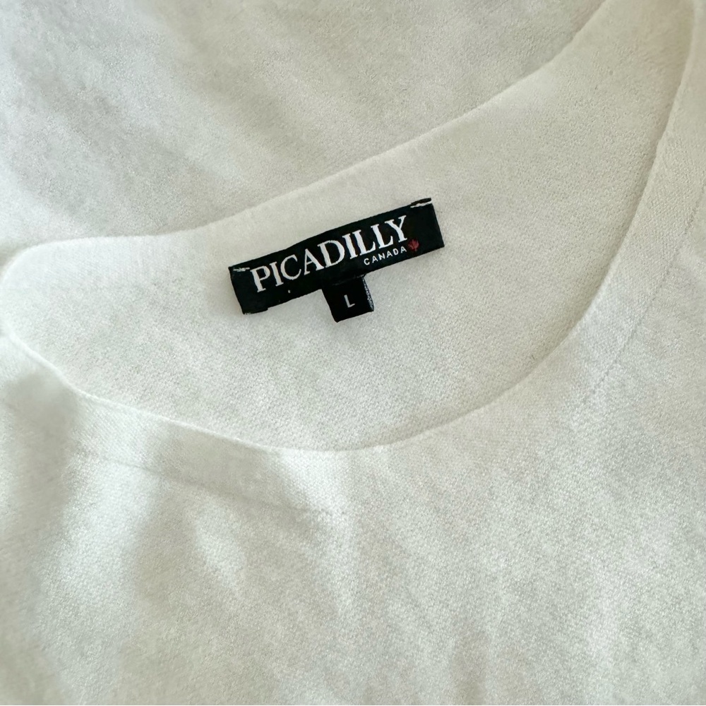 Picadilly Side Tie Rib Knit Top - Picture 7 of 8